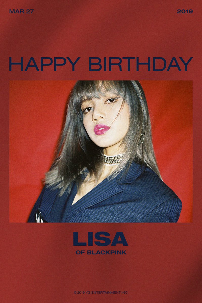 [LISA] ★☞忙內LISA 22歲生日派對☜★搶樓活動