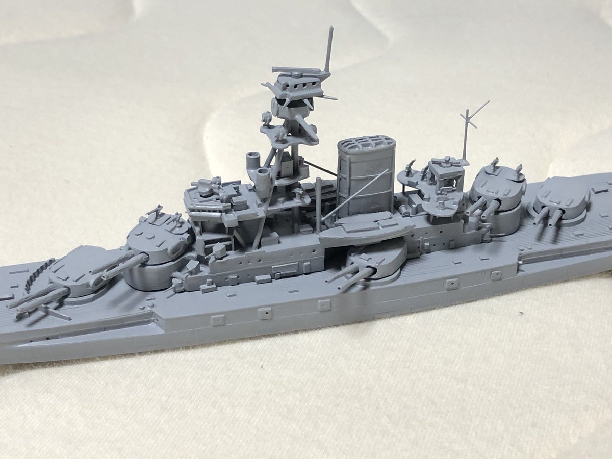 ブラジル戦艦ミナス・ジェライス進捗 上部構造物が完成しました