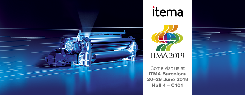 ItemaGroup's tweet photo. Looking forward to @ITMAOrganiser the biggest textile machinery exhibition in the world to meet our Customers and Partners and amaze them with the latest Itema innovations. Mark your Calendar: Itema at ITMA 2019, 20-26 June, Hall 4 - C101. See you there! #ItemaRocks https://t.co/rkfTMjbebz