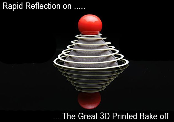 Laserproto's tweet photo. Rapid Reflection on .. The Great 3D Printed Bake Off - https://t.co/gxLU7OPhIK https://t.co/lmeAbIljuT