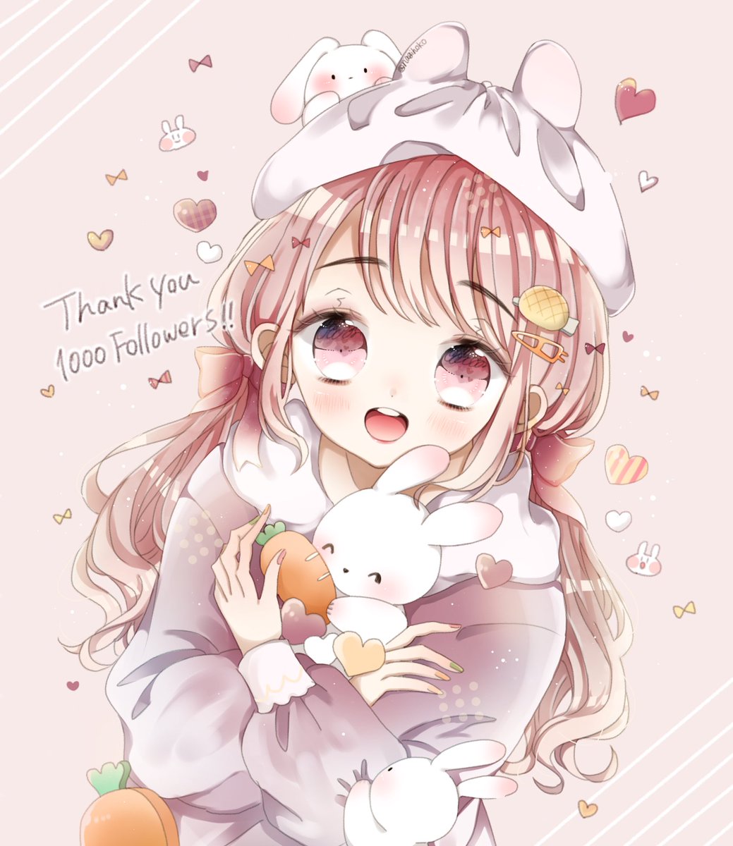 「遅くなってしまいましたがフォロワー様1000人overありがとうございます!!?」|どす恋のイラスト