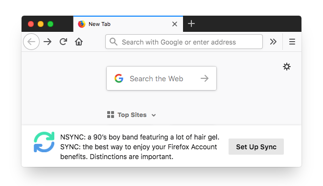 Nasip's tweet photo. Distinctions are important indeed. #nsync #sync #firefox #1990s https://t.co/CieSWaIFQT