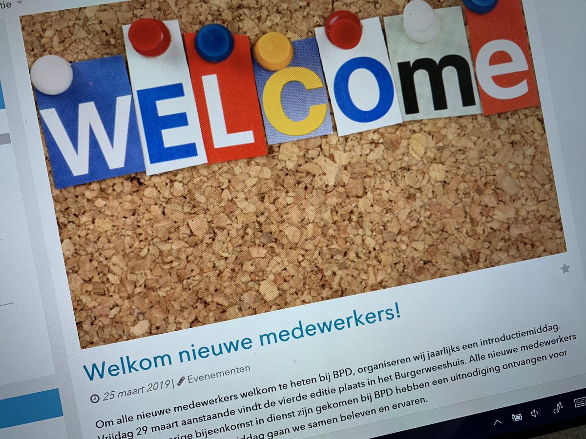 BarbDominicus's tweet photo. Welkom nieuwe medewerkers bij #bpd. As vrijdag is het zover ! #Kennismanagement en #HR nemen de nieuwe collega’s die t afgelopen jaar in dienst zijn gekomen mee: Inkijk in t werkende leven van #youngprofessionals #ontwikkelingsmanager #projectdirecteur #bezoekomdehoek https://t.co/IgGbE1DDvb