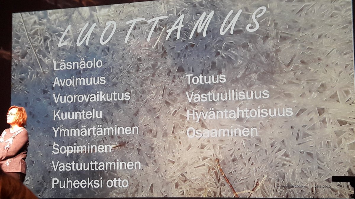 "#Luottamus on keskeinen kulmakivi ja perusta arvojen mukaiselle toiminnalle. Psykologinen turvallisuus on myös tärkeää ", toteaa asiantuntija Päivi Rauramo, Työturvallisuuskeskus.
"Miten meillä menee?
Kasvokkain kohtaamisen tärkeys."

@TTK_viestii #wgh19