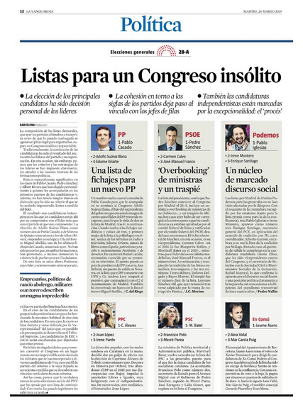AlbanoDante76's tweet photo. RELFLEXIÓ: en una setmana FRONT REPUBLICÀ va tenir més de 21.000 avals. El diumenge vam presentar les llistes completes i la nostra proposta. Avui dimarts a La Vanguardia publica "Listas para el Congreso". Sale Vox. No sale Front Republicà. Esperem que no sigui la tònica... https://t.co/qSGwRbCApm