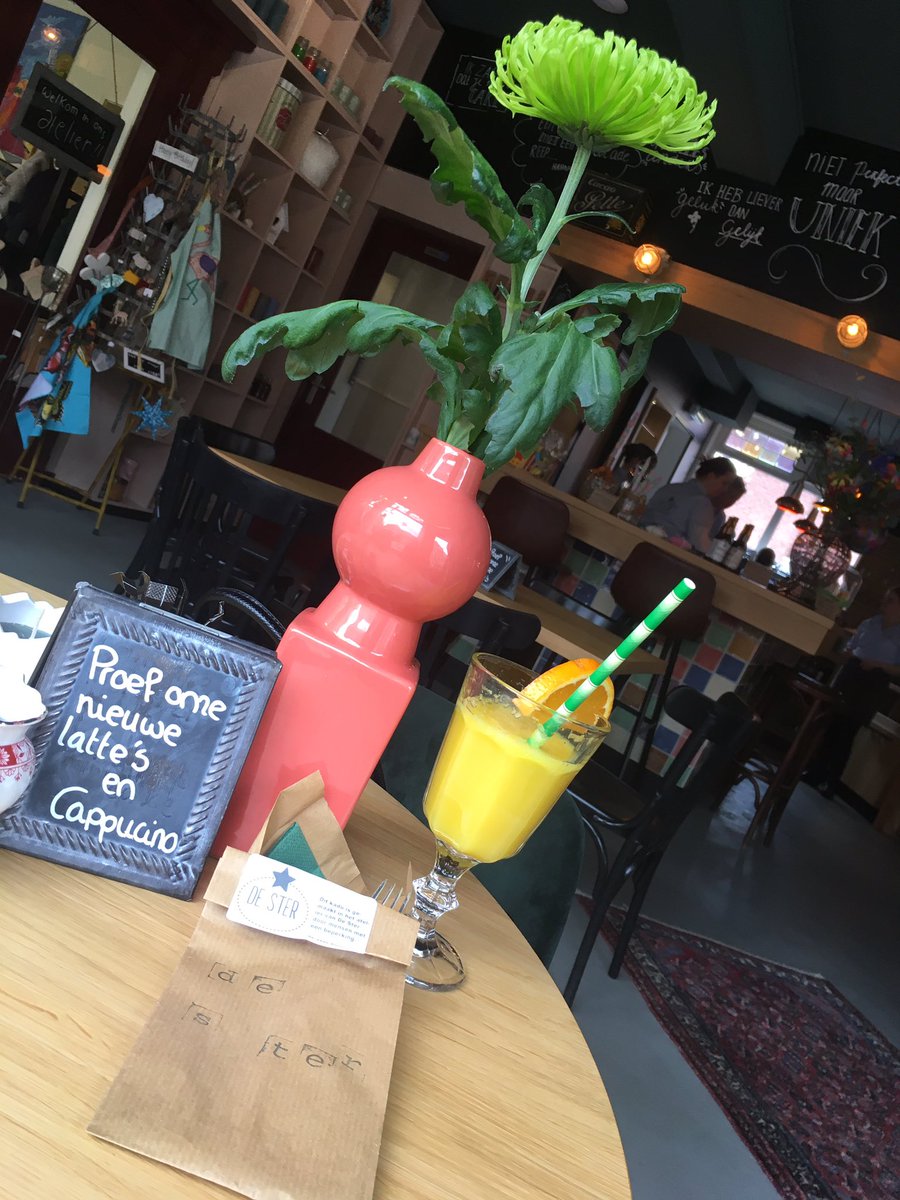 De Ster &amp; lunch; fijne combi!!