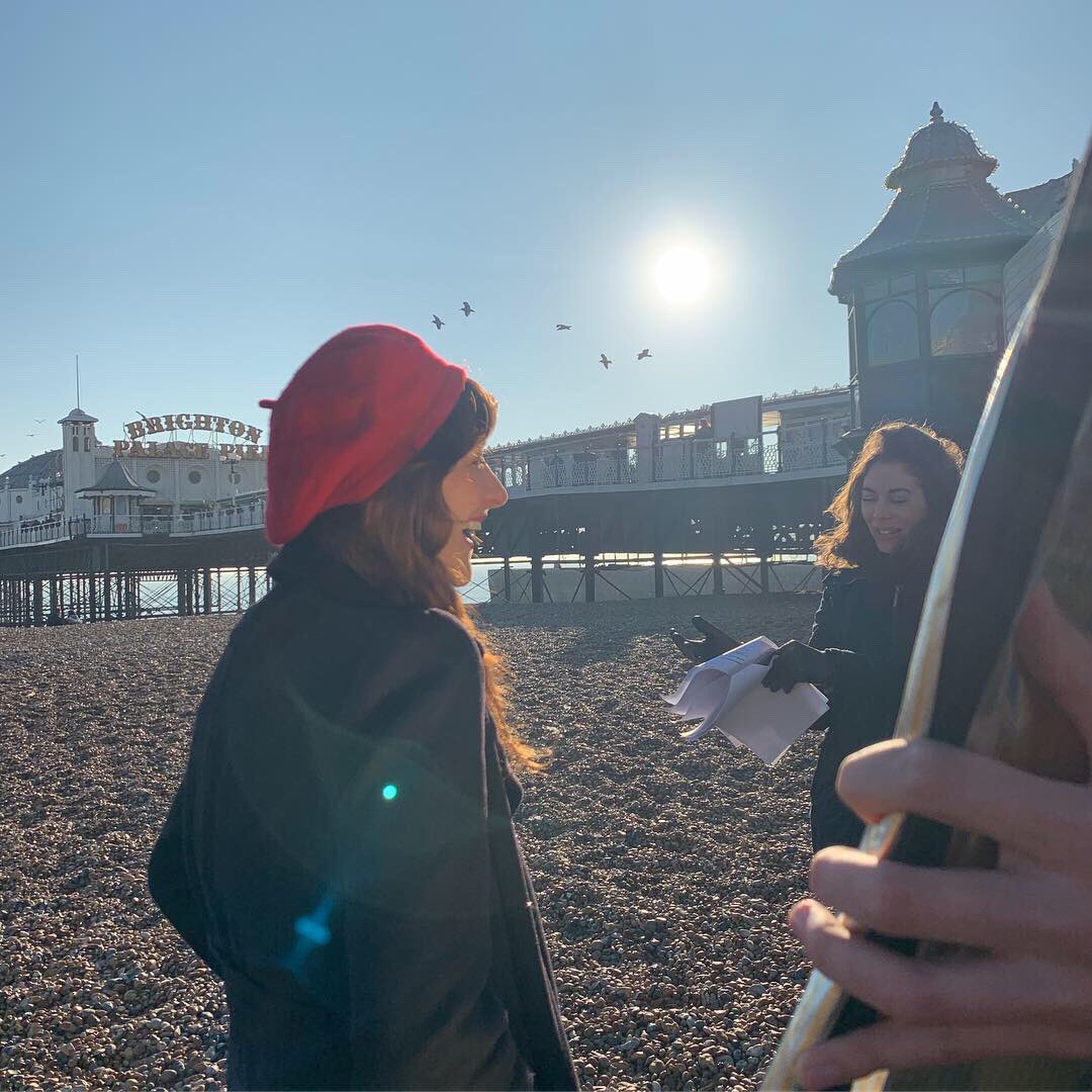 carterandcoltd's tweet photo. ...and action! Great to see the results of a lot of hard teamwork for @facebook new campaign hitting the streets and newspapers across the UK! #presenter #facebook #campaign #freezingfingers #manchester #brighton #london https://t.co/v1ThLIeFvl
