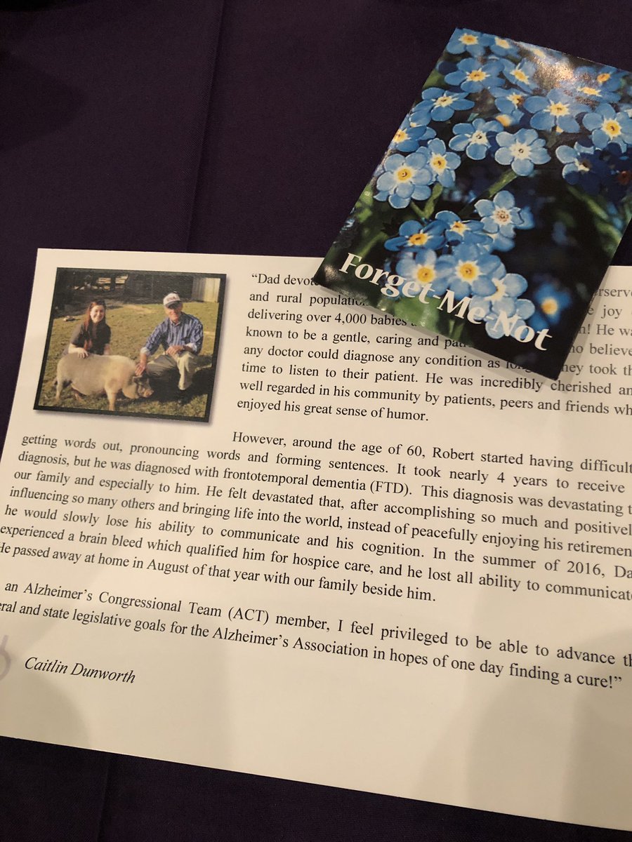 alz_ky's tweet photo. Several of our #ALZadvocates offered to share their story at our #ReasonToHope breakfast. Three featured advocates, Paul &amp; Sarah Hornback and Andrea Whelan, will be with us at #ALZForum next week! #ENDALZ #ALZKy https://t.co/n3LzU2L7J7