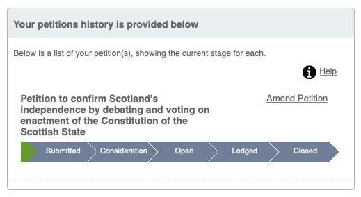 YesDayScotland's tweet photo. PLACE YOUR BETS!

Peeps in @theSNP (inexplicably) said 'YOU MUST NOT SUBMIT YOUR INFO into a smartphone #IndyPoll that's secured with #BlockchainTechnology' (process ended 100% flawless, 99.5% YES)

Will those same peeps now discourage participation in a @ScotParl Petition? ⬇️ https://t.co/2JPm3NF3go