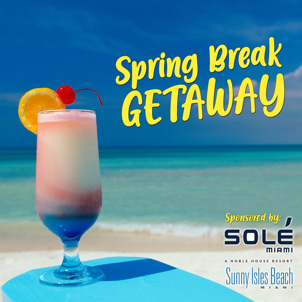 Magic983's tweet image. We're giving you another four chance to get your very own #SpringBreakGetaway to Solé Miami Resort, A Noble House Resort located in Sunny Isles Beach, Miami, Florida! Listen at 8,11,1 and 4 for your cue to call to get in the running! 
magic983.com/contests/sprin…