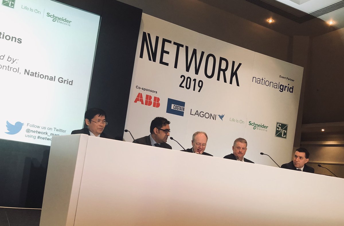 SandC_EMEA's tweet photo. Thought provoking first #networkforum2019 session on regulating in a changing energy environment. Flexibility is key, both in managing the networks &amp; in future regulation.

“There is a continuing need for strong incentives” - Mark Brackley @nationalgriduk https://t.co/Cy4QoUw2TZ