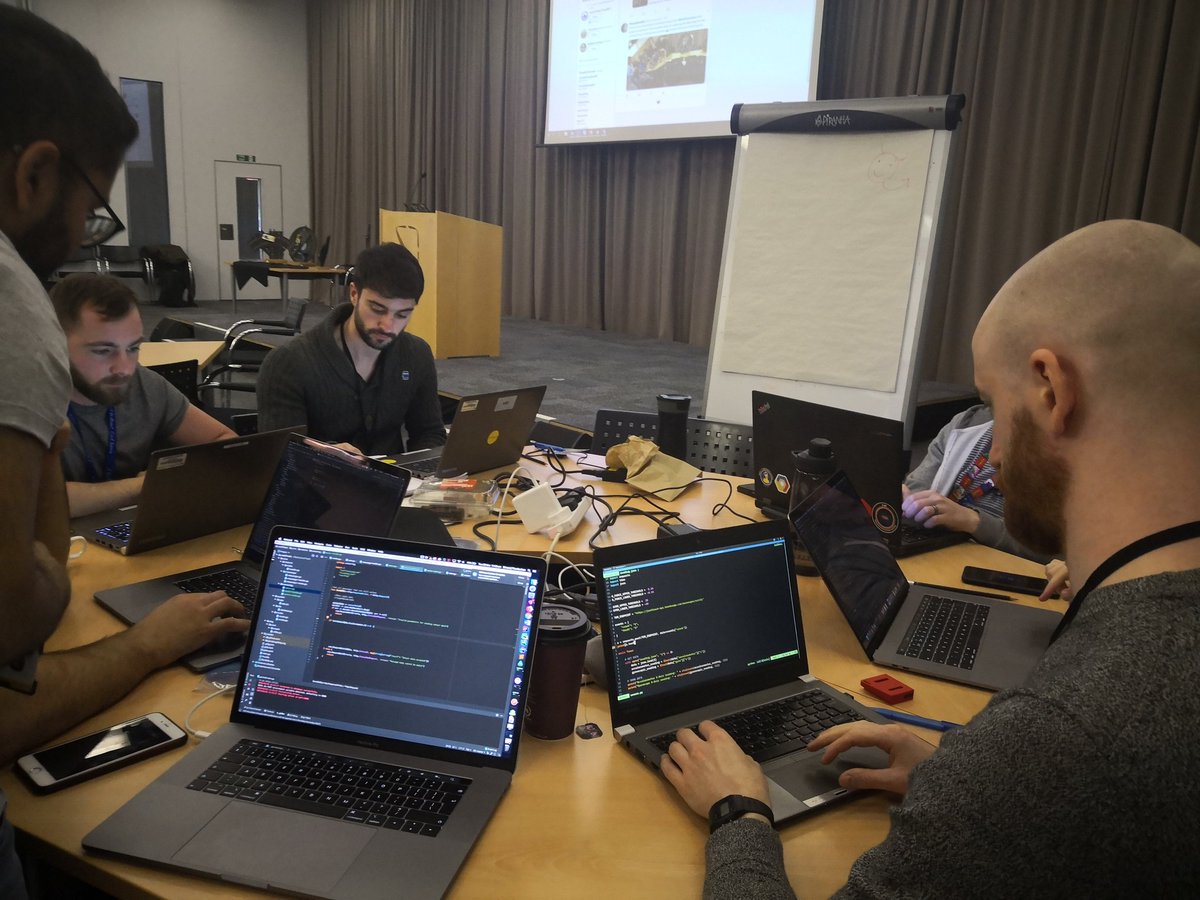 KelvinDavies11's tweet photo. #dvlahackathon great community spirit shown by the dvla teams today https://t.co/RBQPtr5lHK