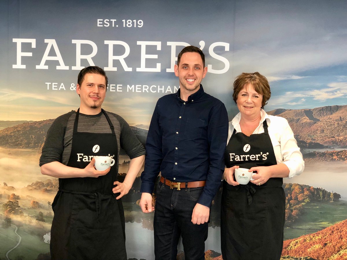 A great training session with the lovey team at Threlkeld Coffee Shop in our City &amp; Guilds accredited training facility here in Kendal <a href="/threlkeldcoffe1/">Threlkeld Coffee Shop</a>