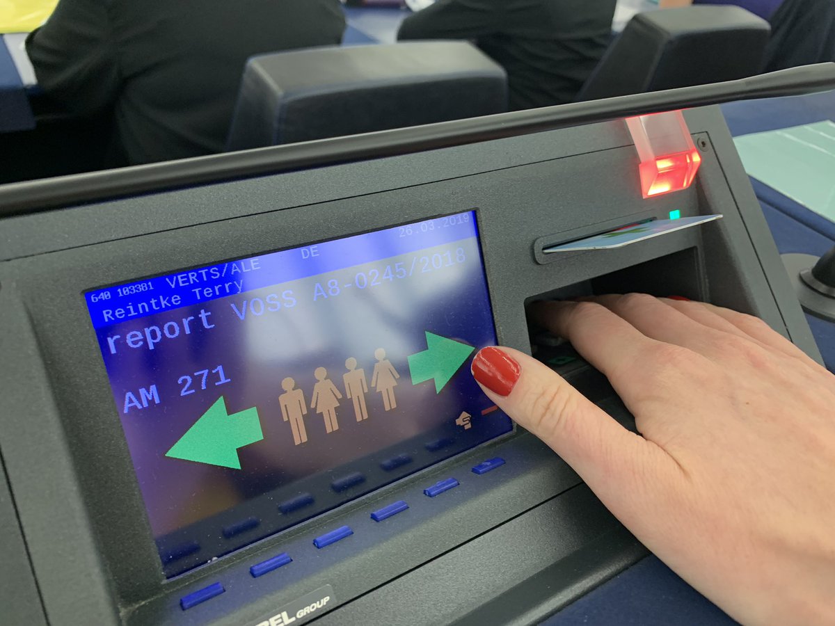 TerryReintke's tweet photo. Ich habe dagegen gestimmt. 

#CopyrightDirective #Artikel13 #Artikel11 #SaveYourInternet https://t.co/Peh8NTohl9