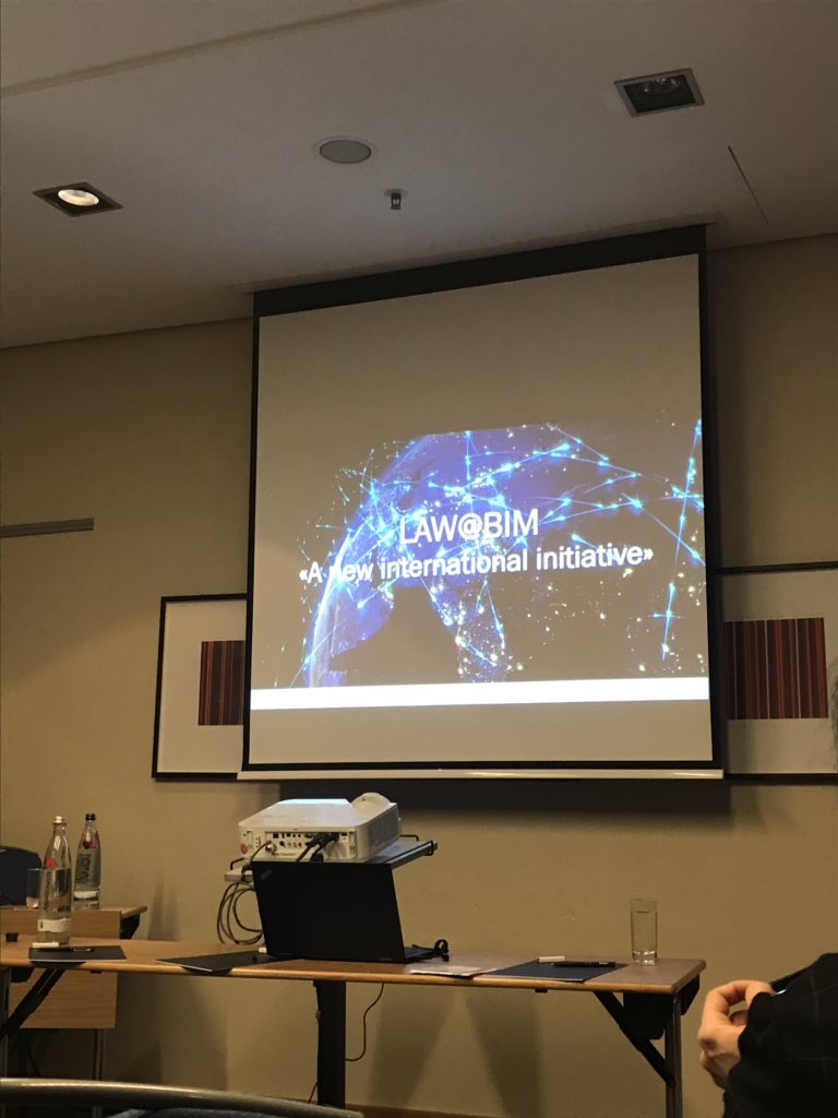 Attending a very interesting session with lively discussions @buildingSMARTde legal panel inter alia with experienced speakers <a href="/BuildLaw_ArtTea/">May Winfield</a> <a href="/EMBruggeman/">Evelien Bruggeman</a> @DigitaLifecycle