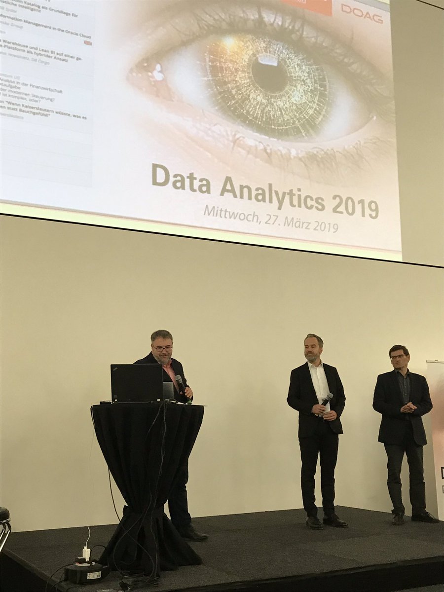 LeitnerSabine's tweet photo. Nach einer leckeren Mittagessensstärkung geht es los: #DataAnalytics2019 #oracle @DOAGeV https://t.co/scmcco1O26