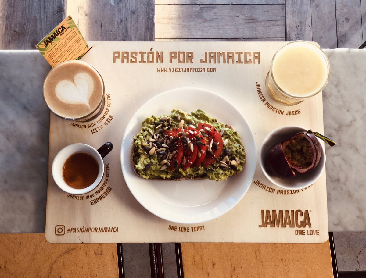 Hasta el 8 de Abril prepararemos este exótico desayuno jamaicano 🇯🇲#pasiónporjamaica visitjamaica.com 🔥Nos parece genial poder albergar este tipo de propuestas en nuestro espacio 😎(*solo medios de comunicación que se comuniquen previamente con el organizador)