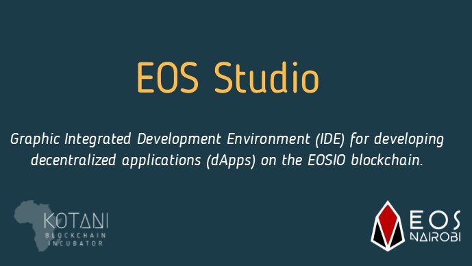KotaniLabs's tweet image. #EOSStudio is a graphic Integrated Development Environment (IDE) for developing
decentralized applications (dApps) on the EOSIO blockchain.

#EOSFlashcards #EOSIO