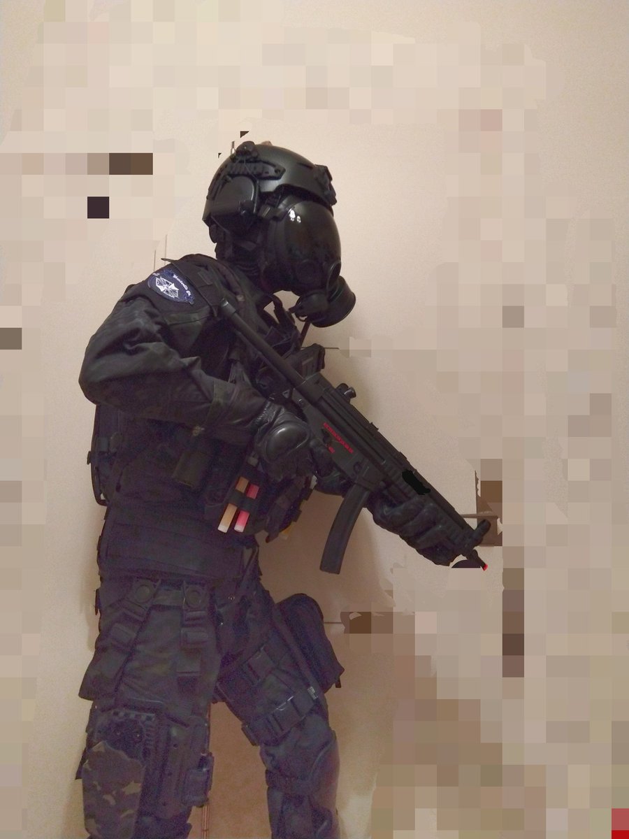 火花 すべては恐怖に抗うために バイオハザード7 Not A Hero ブルーアンブレラ 特殊事案処理チーム装備完成しました バイオハザード バイオハザード7 Residentevil7 Notahero 青傘装備 コスプレ T Co Blnosdquqa