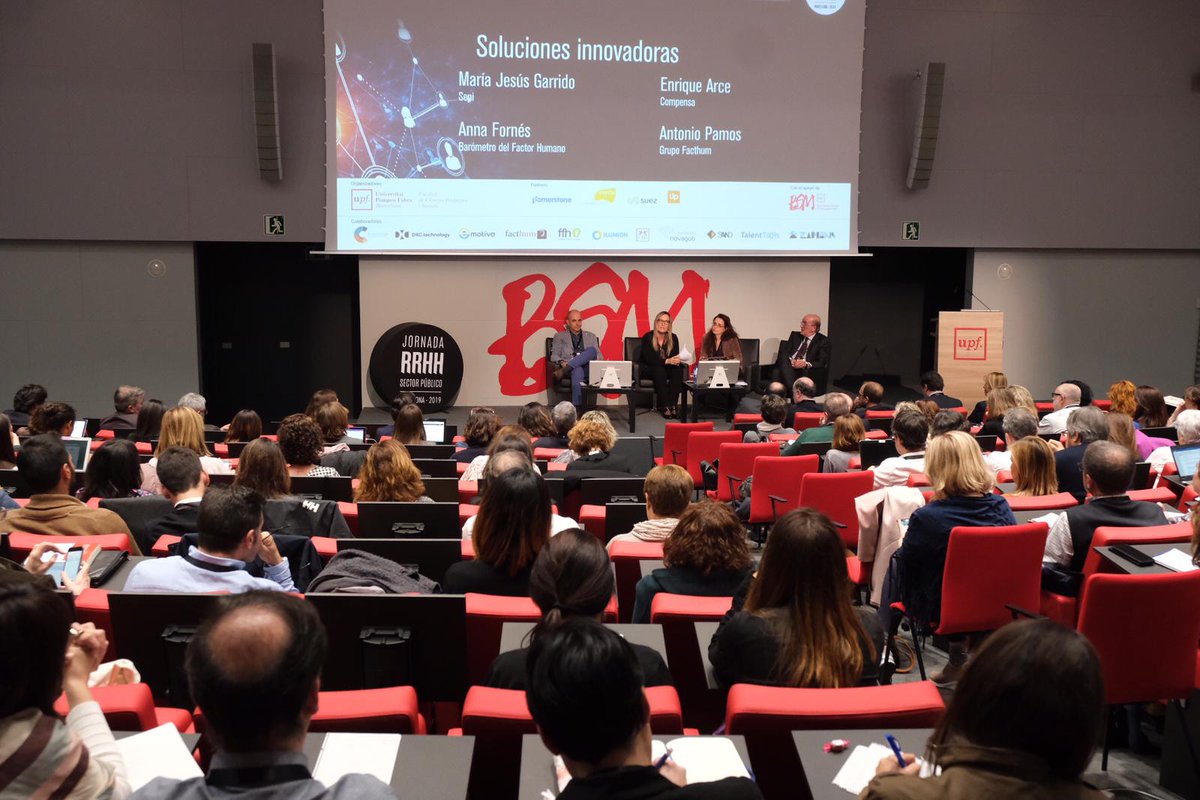 jornadarrhhsp (@jornadarrhhsp) on Twitter photo Empieza la mesa de soluciones innovadoras, con <a href="/AnnaFornes/">Anna Fornés</a>, directora de <a href="/FundFactorHuma/">Fundació Factor Humà</a>, Enrique Arce de @CompensaCH y <a href="/AntonioPamos/">Antonio Pamos</a>, de <a href="/GrupoFacthum/">facthum</a>. Coordina María Jesús Garrido, de #SEPI. #jornadarrhhsp2019 Empieza la mesa de soluciones innovadoras, con <a href="/AnnaFornes/">Anna Fornés</a>, directora de <a href="/FundFactorHuma/">Fundació Factor Humà</a>, Enrique Arce de @CompensaCH y <a href="/AntonioPamos/">Antonio Pamos</a>, de <a href="/GrupoFacthum/">facthum</a>. Coordina María Jesús Garrido, de #SEPI. #jornadarrhhsp2019