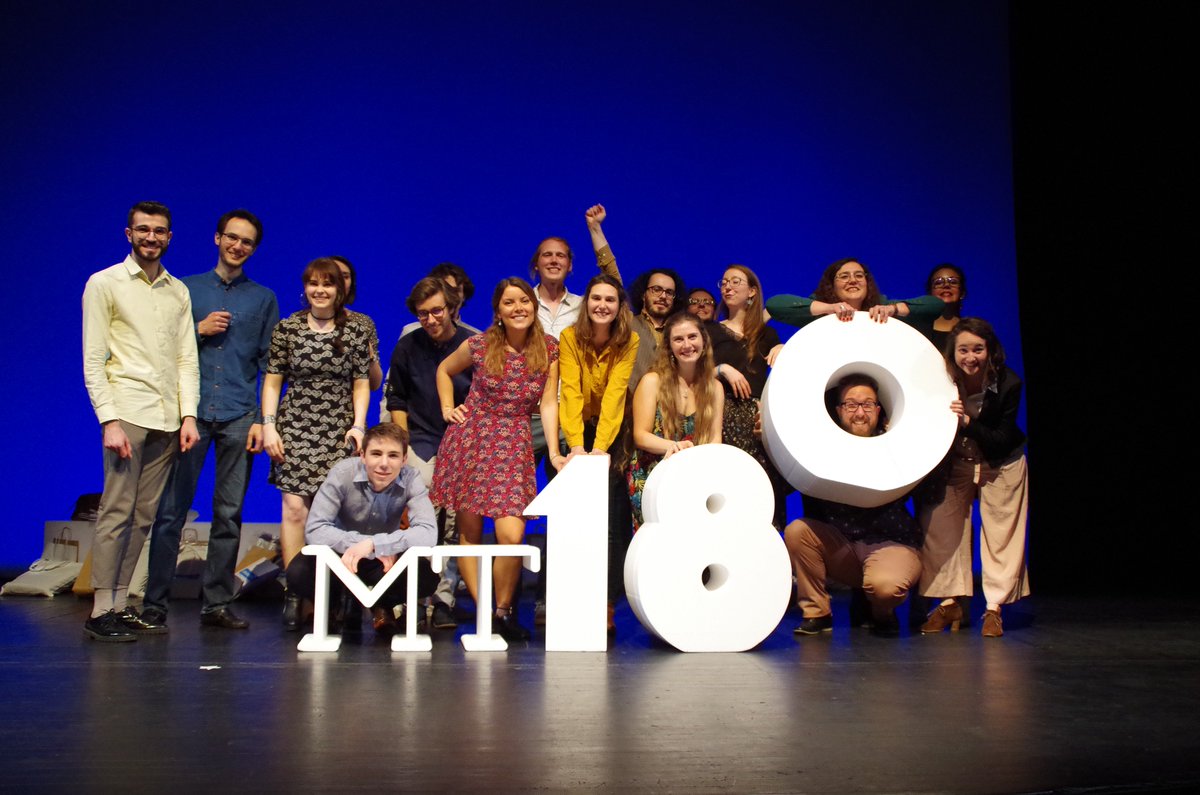 [#MT180] Difficile de voter hier ! Nous, on les a tous aimé 😍 Les 18 finalistes de #MT180 à #Toulouse ont réalisé de superbes prestations devant un public de plus de 400 personnes 👏👏👏 Retrouvez bientôt leurs présentations sur notre chaîne Youtube ➡️ bit.ly/2OqNxUZ