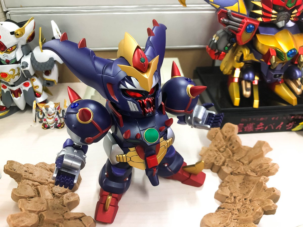 SDガンダム外伝黄金神话元祖SD 暗黒卿マスターガンダム展示1 感谢纯洁