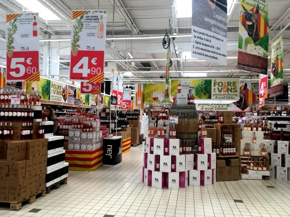 La foire aux vins débarque dans votre magasin avec les vins catalans à l'honneur. 
L'abus d'alcool est dangereux pour la santé, à consommer avec modération #vigneron #catalan #Local #auchan #Perpignan #fav #wine #vin