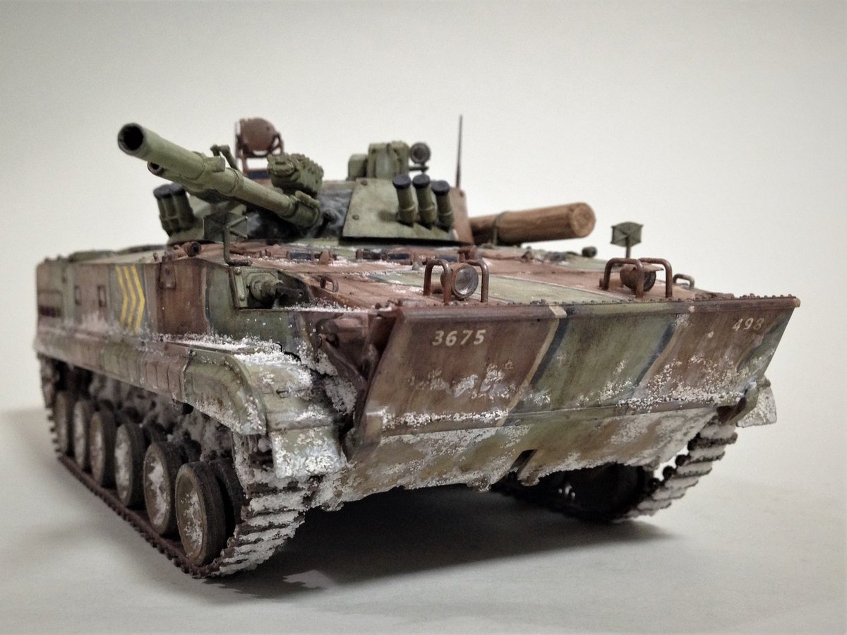 nekomanmaok's tweet photo. BMP-3ใใ็ปๅใใใฎ๏ผ
#ๆฆ่ปๆจกๅ #scalemodels #trumpetermodel https://t.co/WbK1cAOKKu