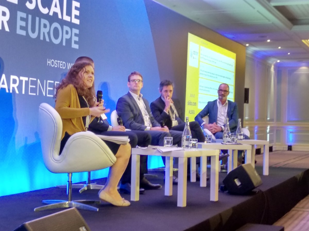 jrojomartin's tweet photo. How’s the solar #PPA picture shifting in Europe?
Day’s second panel now examining emerging models and whether there’s any substance to the corporate PPA hype
#LSSEU #solarpv #EuropeanSolar https://t.co/3v1yKxuYa1