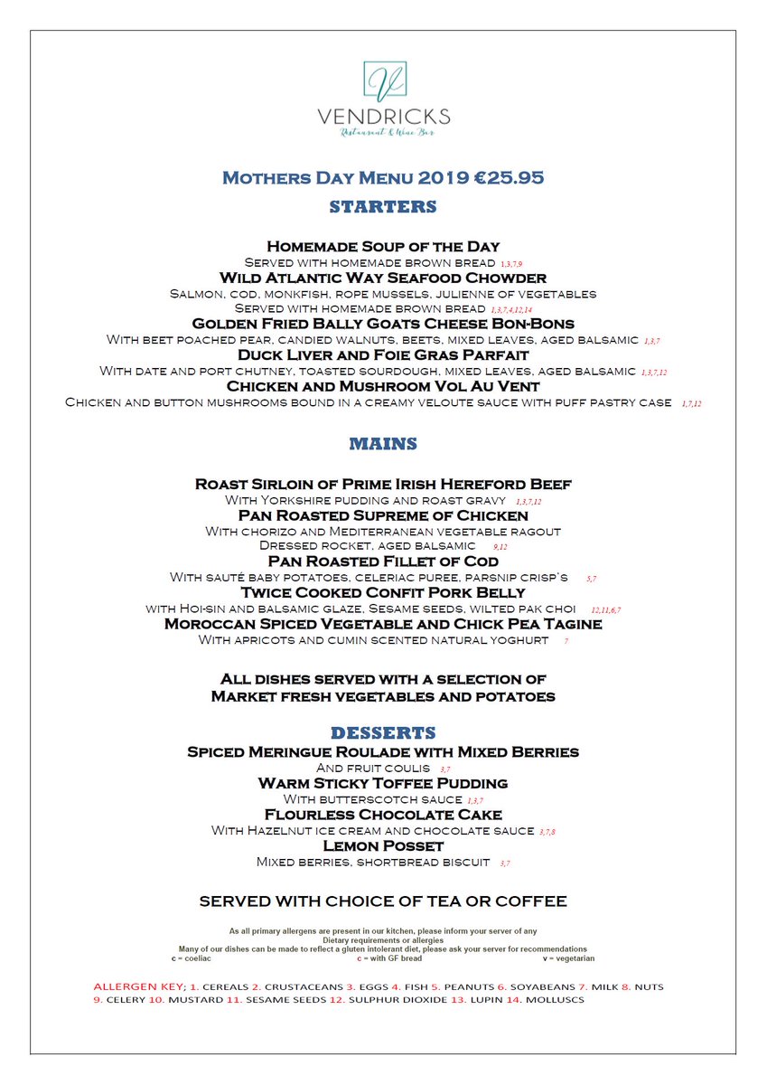 Vendricks Restaurant & Wine Bar tweet media