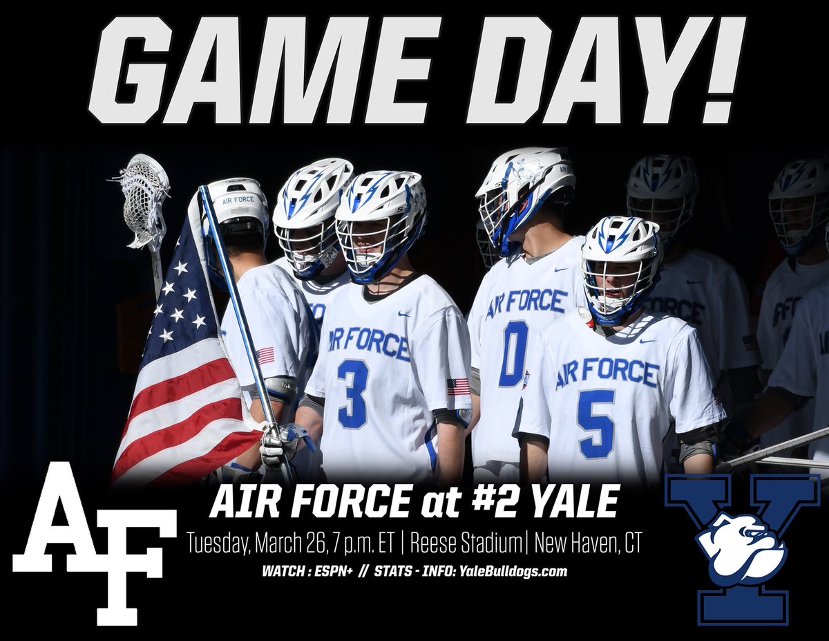 IT’S GAME DAY⚡️ the Falcons will take on #2 Yale tonight at 7 p.m. ET. Catch us on ESPN+