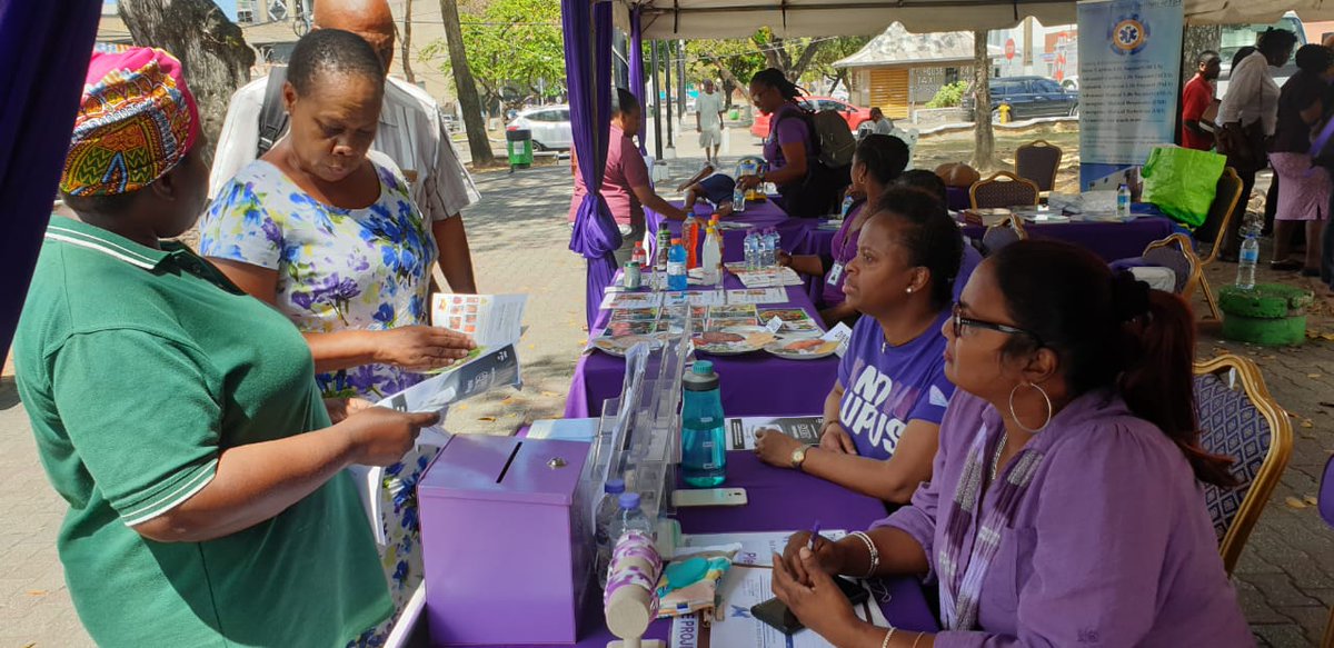 MOH_TT's tweet photo. HappeningNow We are on the Brian Lara Promenade for World #EpilepsyAwareness Day! 

Come on down. There will be:
- FREE Giveaways
- Information Booths
- Guest Performances
- FREE Health Screening - Blood Sugar, Cholesterol, Blood Pressure and Vision Screening

Wear Purple! https://t.co/fLE55WjbHs