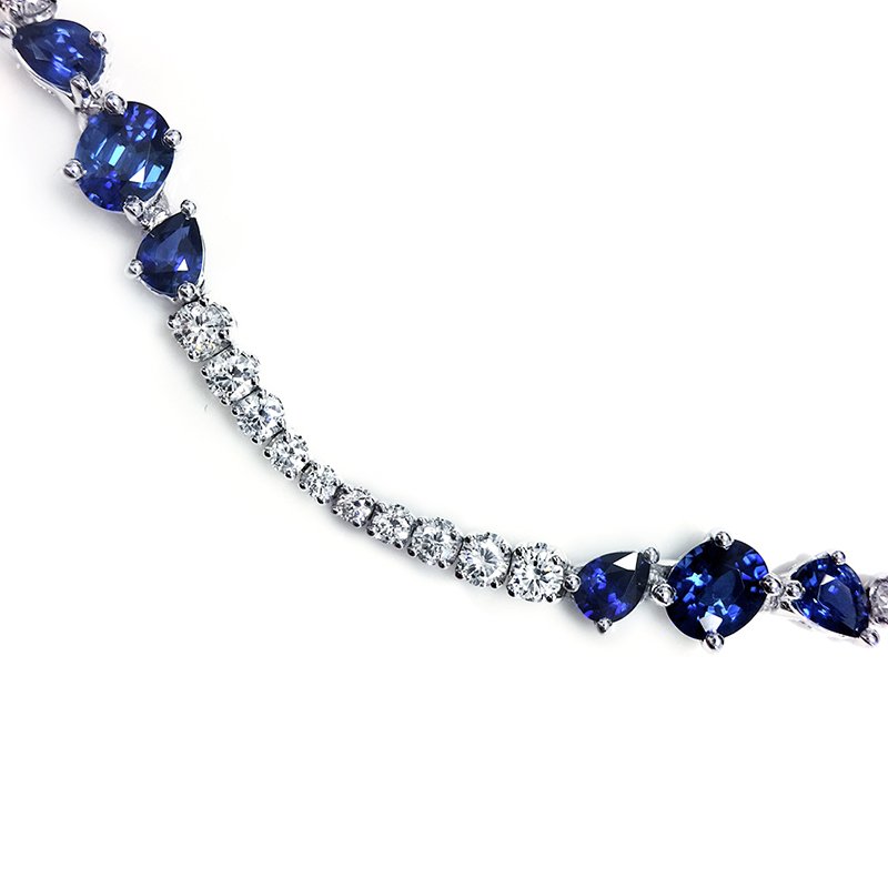 Sometimes you just want a different hue…..endless options within your favorite color palette. #somethingblue #handcrafted #handcraftedluxury #weddingrings #bridaldetails #weddingjewelry #engagementrings