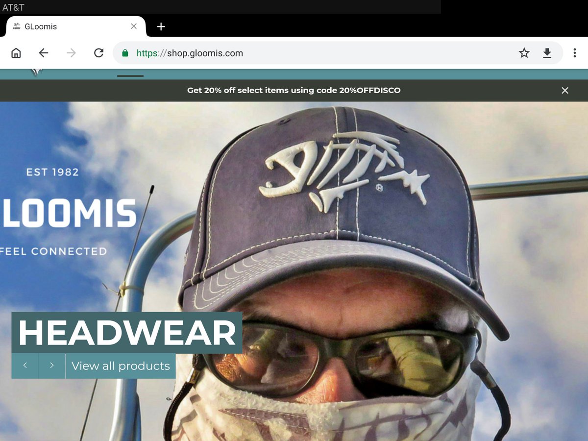 LeftyRay's tweet image. New shirts from G. Loomis have arrived, plus yours truly is in the photo on the Headwear Page. #fishgloomis #flyfishing 

shop.gloomis.com