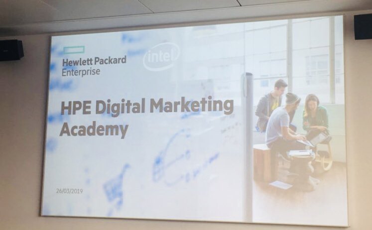 C’est parti pour La Digital Marketing Academy 2019 avec @HPE_FR ! 👍

#partenaire #workshop #HPE #marketingacademy #SocialSelling #MarketingStrategy #MarketingDigital @HPE