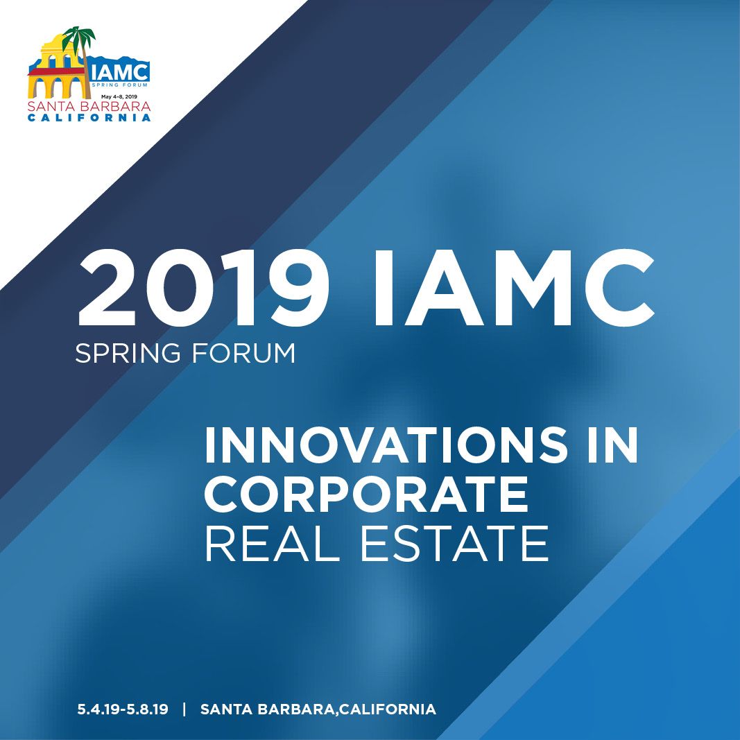 IAMCGroup's tweet photo. From dynamic work forces and smart real estate to big data and advanced technology, how are you and your company dealing with the latest disruptions?
The answers are at the 2019 IAMC Spring Forum: https://t.co/IWN9px0lN9
#IAMCSpringForum #Industrial #CorporateRealEstate #CRE https://t.co/mEnCrxvWZG
