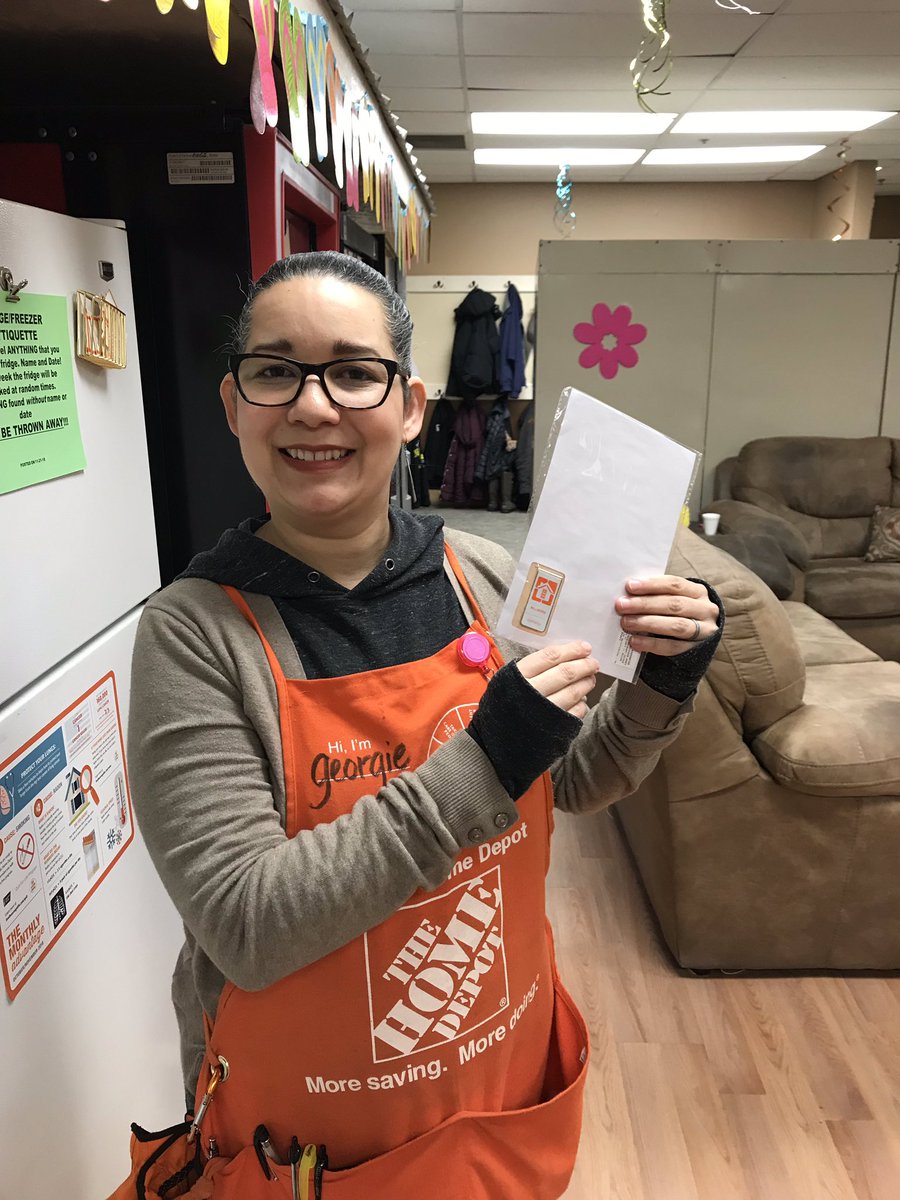 HomeDepotCadill's tweet photo. Kitchen designer Georgie is now PK Certified in the Millworks department!  Awesome job! @WoodstockJordan @reimer_barb @197HD @lisa_looker #pkcertified https://t.co/zhi37NhRZ4