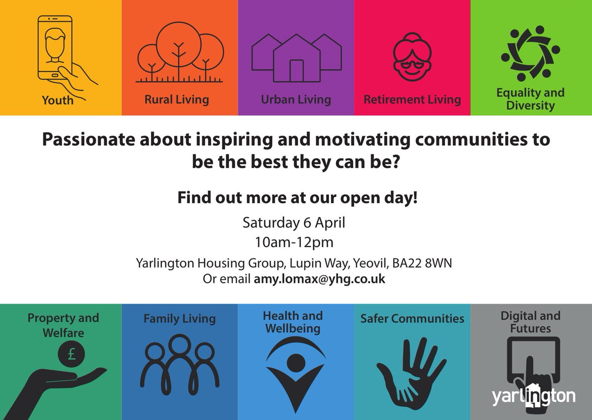 yarlingtonhg's tweet photo. Don’t forget to come along to our open day tomorrow to find out more about becoming a community ambassador. #community #communityambassador
https://t.co/4P0OhXzRWt https://t.co/e1vS9GxfEN