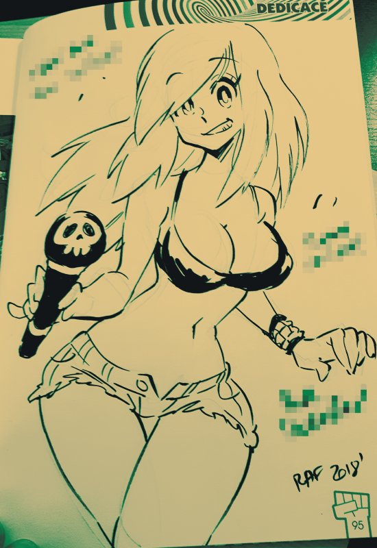 Rafchu's tweet photo. L'artbook Spunch Comics est toujours en promo à 10€ au lieu de 12€ avec une belle dédicace en prime *o*/
Profitez-en vite !
https://t.co/LA9Y97M1ey https://t.co/EIr9Uh3Okp