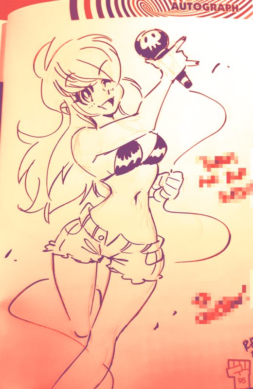 Rafchu's tweet photo. L'artbook Spunch Comics est toujours en promo à 10€ au lieu de 12€ avec une belle dédicace en prime *o*/
Profitez-en vite !
https://t.co/LA9Y97M1ey https://t.co/EIr9Uh3Okp