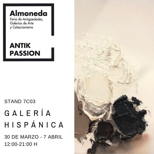 GHISPANICA's tweet photo. Os anunciamos nuestra participación en @AntikPassion @feriademadrid
Artistas presentes:
@manolovaldesart @1RafaelBarrios #MelBochner @PaulRousso #PeterAnton @Fidia_ #XavierMascaró #AntonioSaura #LuisFeito #RafaelCanogar #ManuelMillares #JuanBarjola #HernandoViñes #MenchuGal https://t.co/wwggdlkkUI
