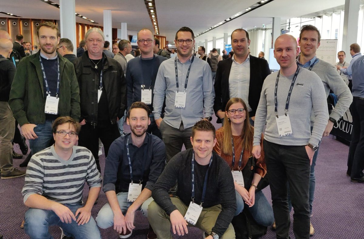 cegeka's tweet photo. Our Dynamics 365 experts are attending #eXtreme365 in Amsterdam. They will deepdive into current and future Microsoft technologies to better serve our customers. #msdyn365 https://t.co/1xtXSaF1nG