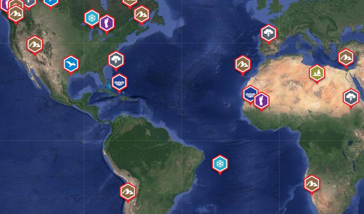 OECTAProv's tweet image. Teachers, this is an awesome free resource. #ExploringEarth from the @csa_asc is an interactive map that shows Earth's geological, environmental, and ecological systems, and examines the impact human activity has on them🌎 bit.ly/2TzN0AZ #edchat
