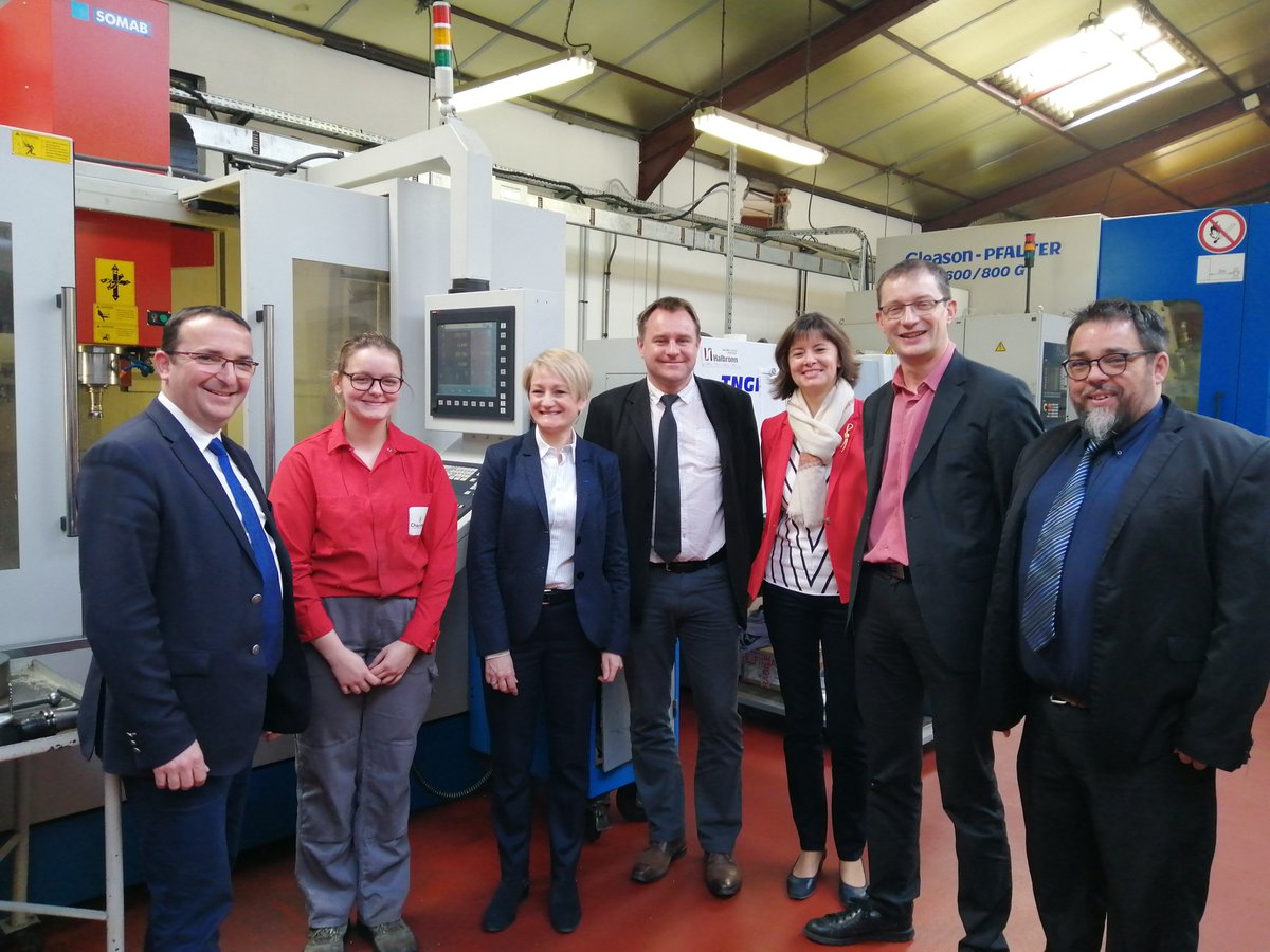 Schall_eric's tweet image. En clôture de la semaine de l’Industrie, l’entreprise #Chandioux a ouvert ses portes à Madame la Secrétaire Générale de la #Préfecture_Allier, à #Auvergne_Rhône_Alpes_entreprise, au #Conseil_Départemental_Allier, à #Pôleemploi, ainsi qu'à plusieurs demandeurs d’emploi intéressés.