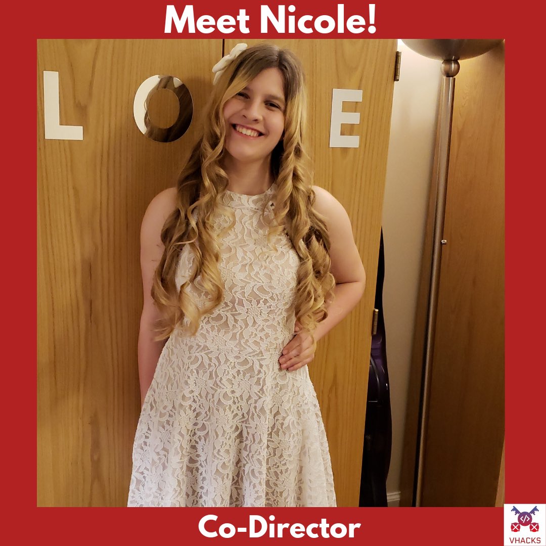 VHacksGlobal's tweet photo. Up next we have Nicole, our second Co-Director for #VHacksGlobal in Paris, France!

Nicole has quite the plethora of hackathon expeirence, including being an organizer for @hack_harvard !

She believes in the impacts of a strong education and mentorship of younger students. https://t.co/k2KUN29nQn