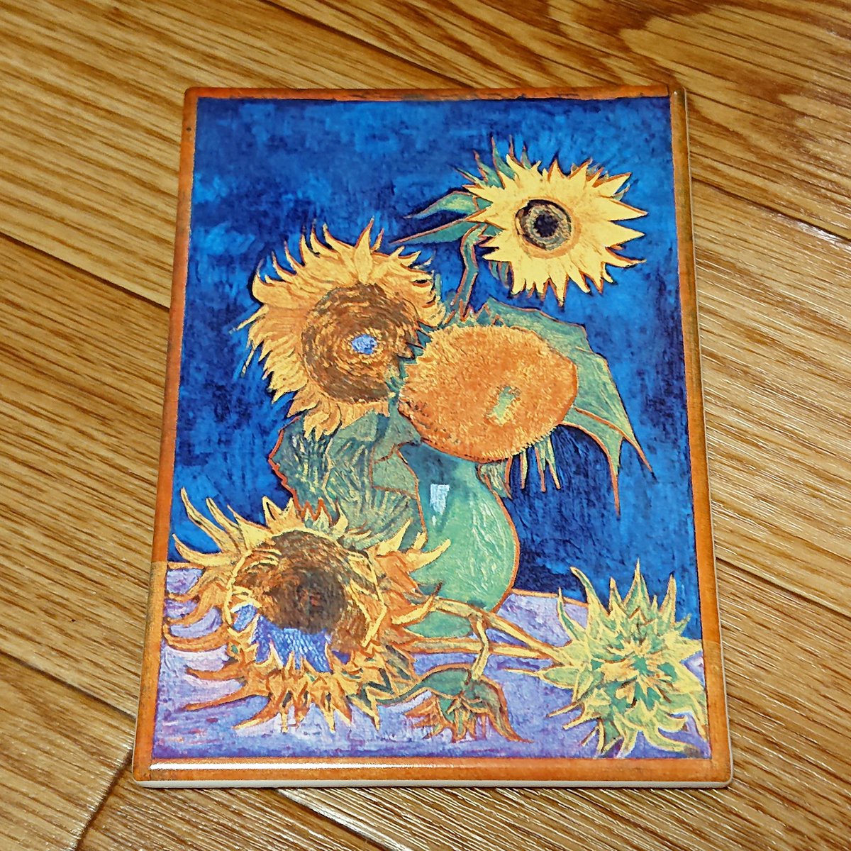 大塚国際美術館 で購入したハガキ大の陶板。ゴッホが描いた7枚の