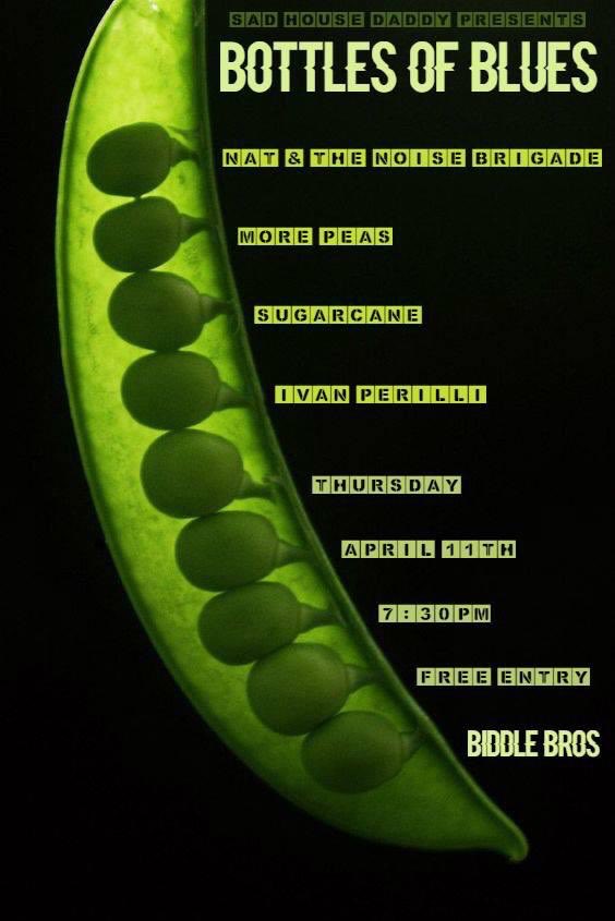 Gig alert! More Peas in the house <a href="/BiddleBros/">Biddle </a> on Thursday 11 April 🕺🏼💃🏻🕺🏼💃🏻🕺🏼 facebook.com/events/2645804…