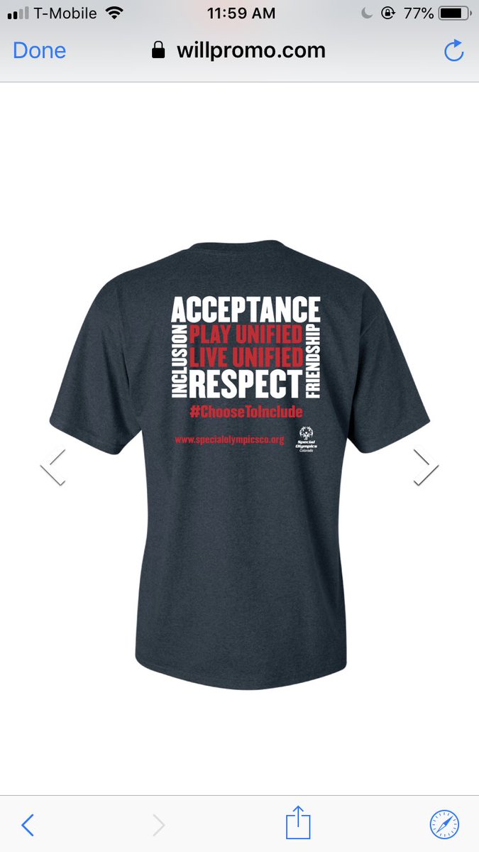Unifiedghs's tweet photo. Get ready, Grandview for this year’s Pledge Respect Week! We will be selling t-shirts in lower commons for $5 during all lunches the entire week! Don’t forget to also stop by our photobooth today during all lunches! #UnifiedGeneration #PledgeRespect @SpecOlympicsCO https://t.co/TJFZFOdVWf
