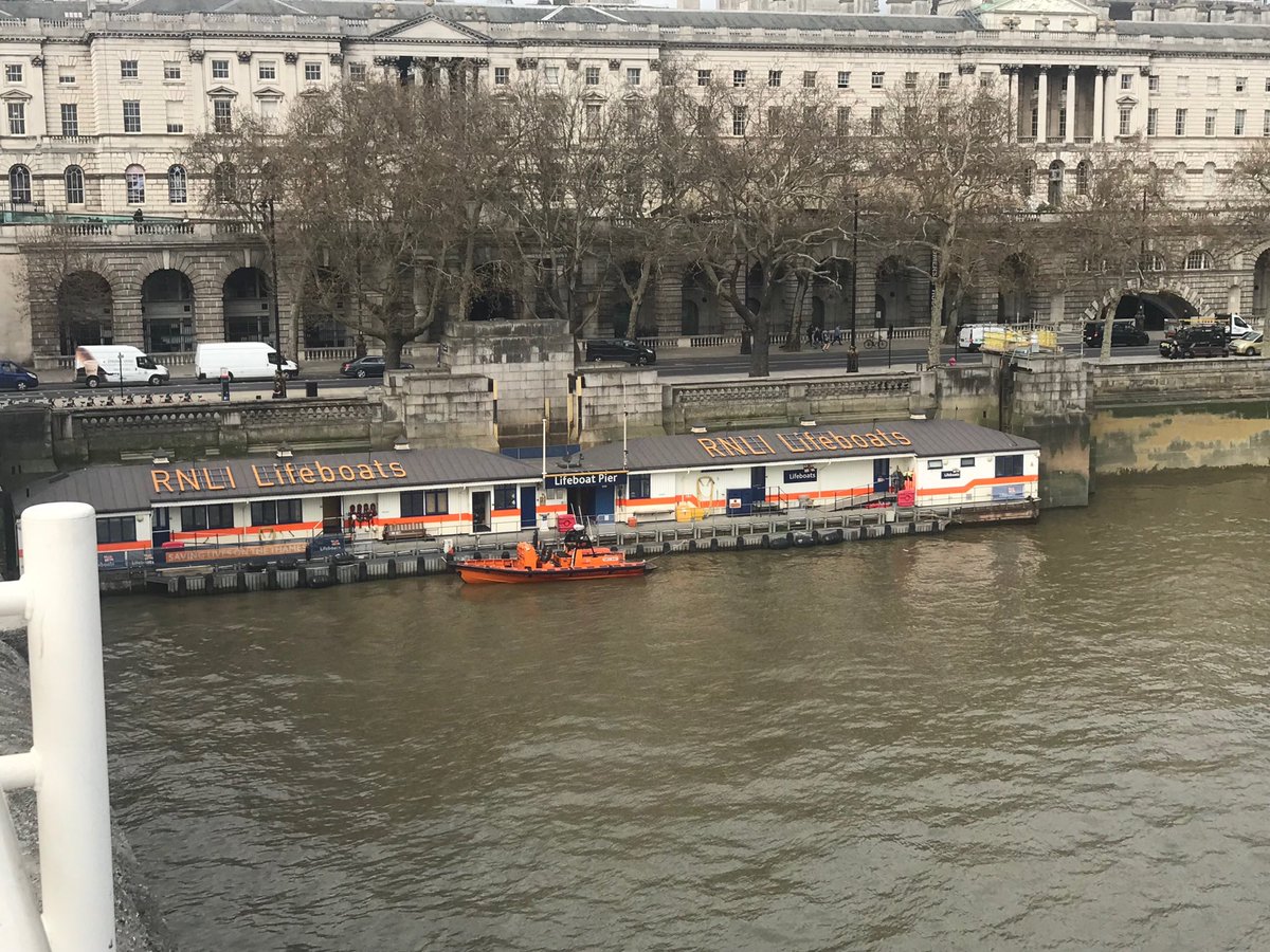 Even after 10 years in the job,  it still gives me a buzz to walk over Waterloo Bridge and see Tower Lifeboat Station.  The busiest in the #RNLI, and a great team.    #KeepingLondonSafe