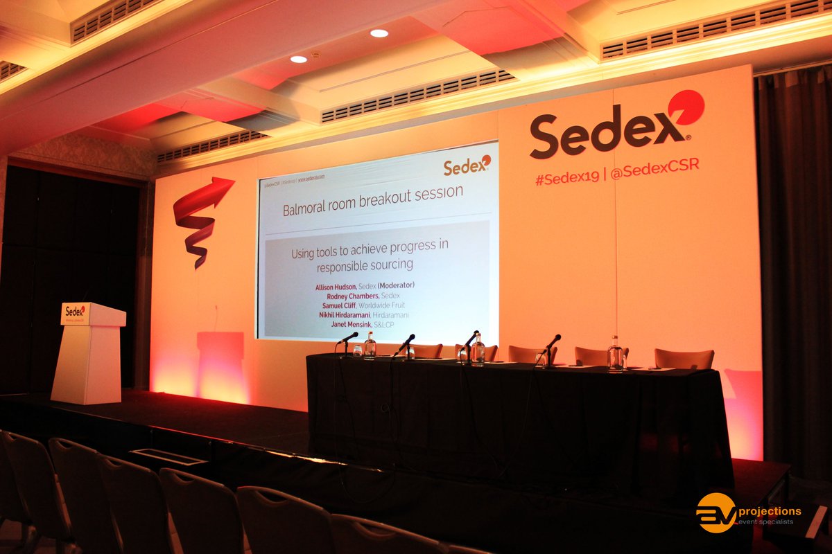 avprojections's tweet photo. Today's event for @SedexCSR @GrandConnaught
#AVP #avprojections #eventprofs #londonconference #audiovisual #Sedex19 https://t.co/iOdVFawiGM